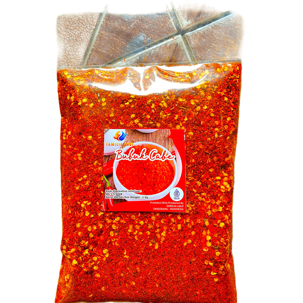 TERLARIS - CABE BUBUK KASAR EXTRA PEDAS 200 GRAM CABE BUBUK CABE KASAR ABON CABE