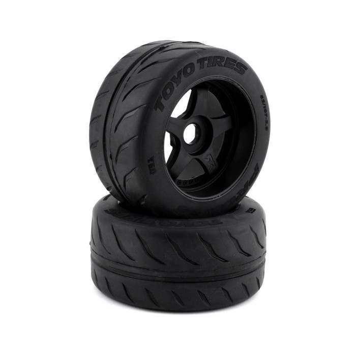 PRO-LINE TOYO PROXES R888R 53/107 2.9 BELTED 5-SPOKE TIRE SET (17MM)