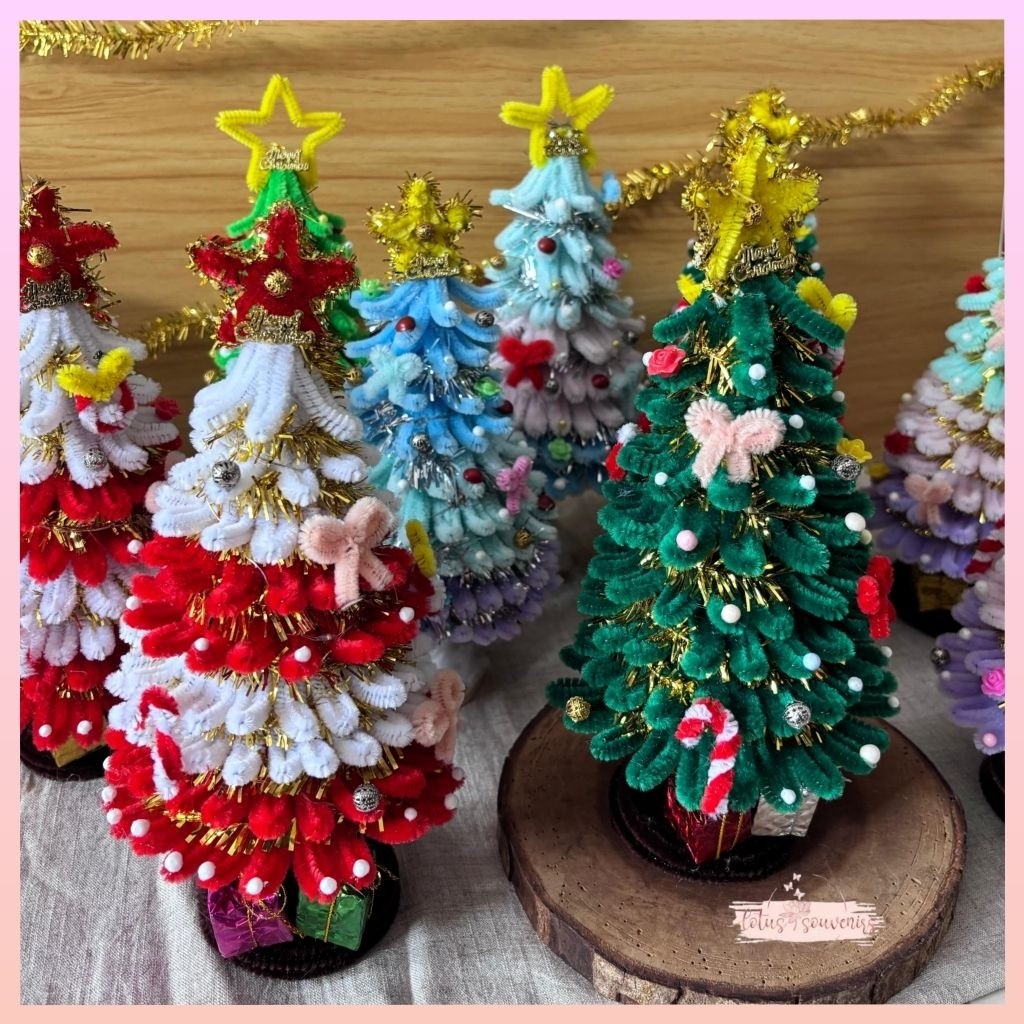 POHON NATAL PAJANGAN | NATAL CHRISTMAS TREE PAJANGAN MEJA ORNAMEN | PERLENGKAPAN NATAL | DEKORASI HI