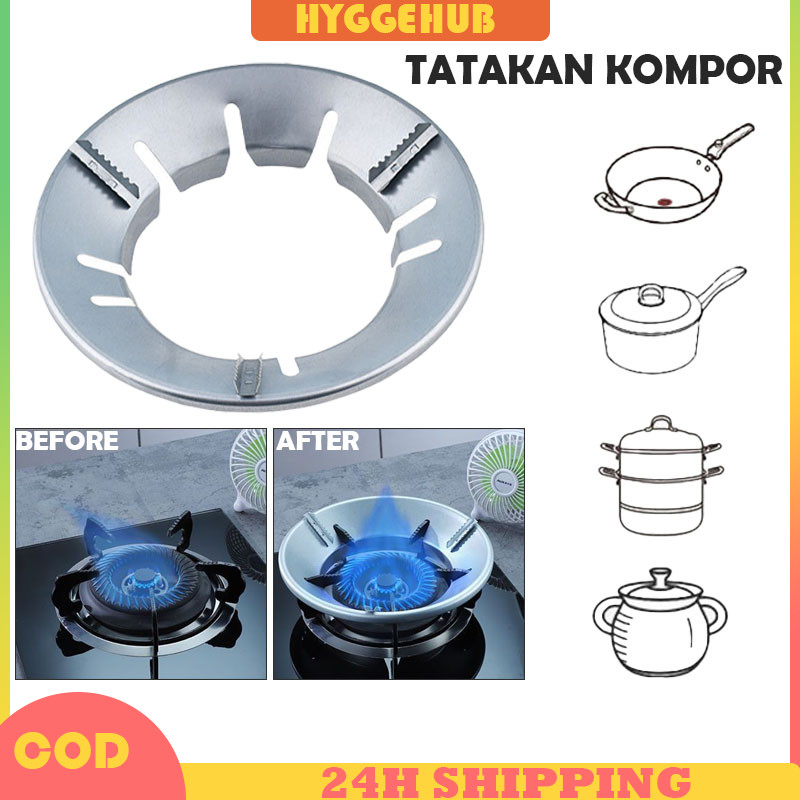 Kuke Tatakan Kompor Gas Anti Angin/Nampan Dudukan Kaki Kompor//Tatakan Gas Bahan Besi