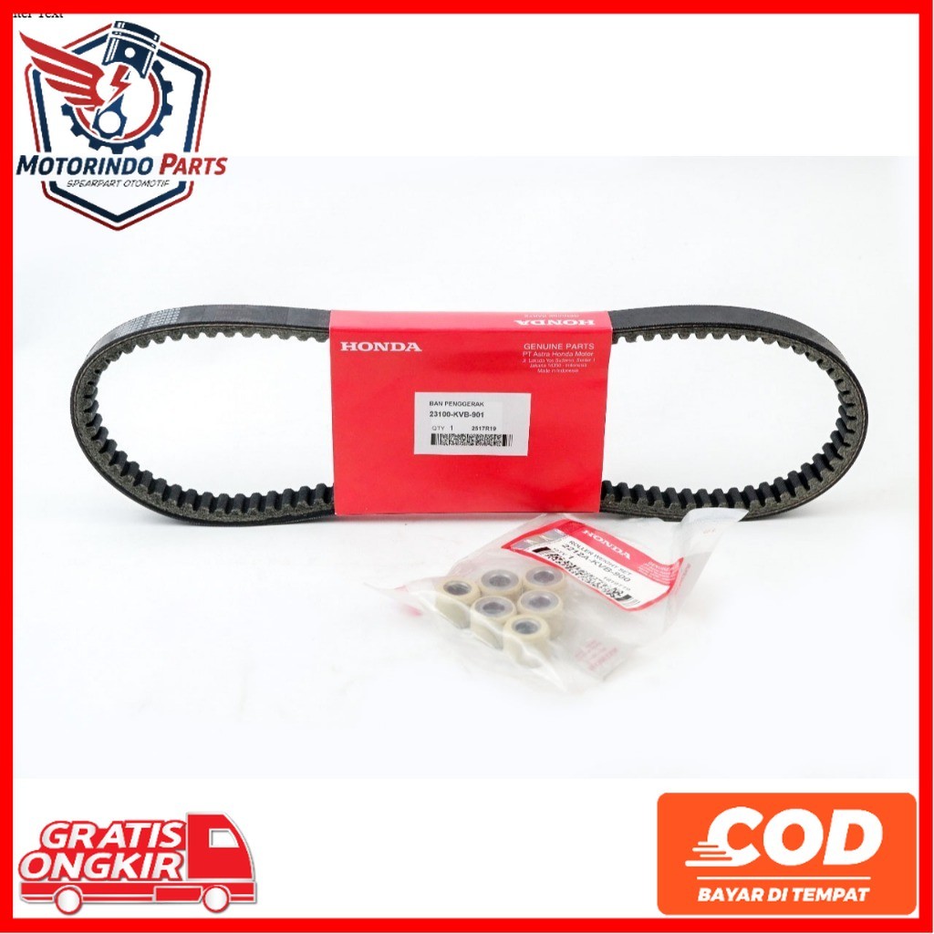 vanbelt honda vario 110 carbu plus roller KVB motor sparepart