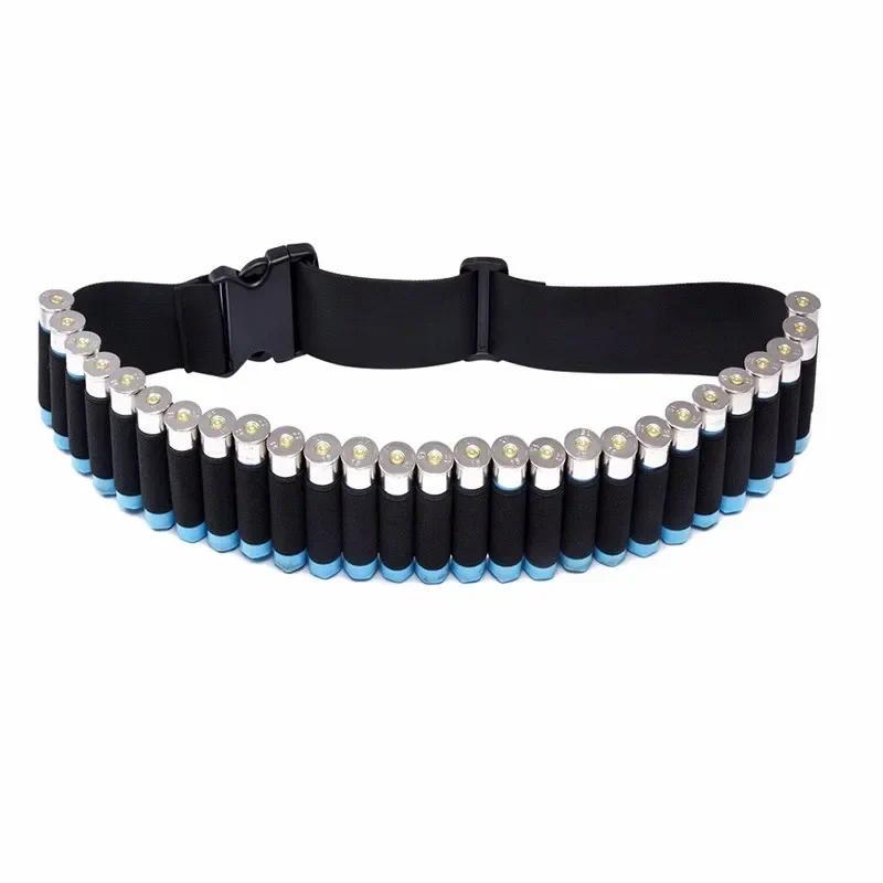 Hunting Tactical 27 Shotgun Shell 12 GA Gauge Bandolier Belt Ammo Holder Shotgun Cartridge Belt Airs