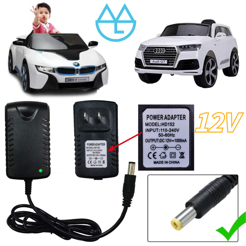 12 Volt Adaptor / Adapter Motor Mobil Mainan Aki Anak Adaptor Mainan Anak Cas Charger Mainan Mobil M