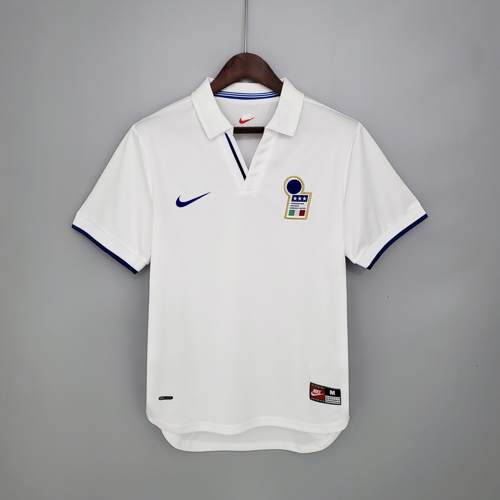 Jersey Retro Italy 1998 away A16 T shirt pria