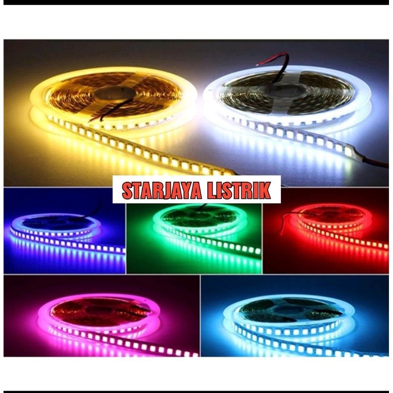 Led Strip Dc 12V Lampu Plafon 5 Meter