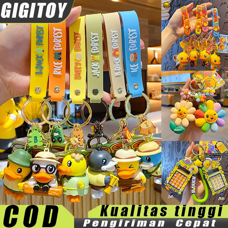 GIGITOY B.Duck Doll Keychain Gantungan Kunci / Gantungan Kunci Mobil / Tas / Keychain Boneka
