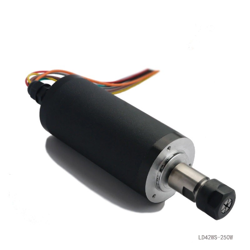 LD42WS-250w Motorized Spindle High Speed Brushless Spindle Motor PCB Engraving Machine Spindle Carpe