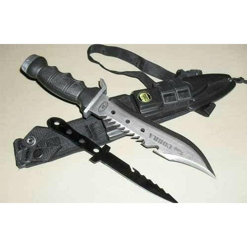 PISAU RAMBO ORIGINAL BAJA / Promo Pisau Berburu Comando King Cobra 