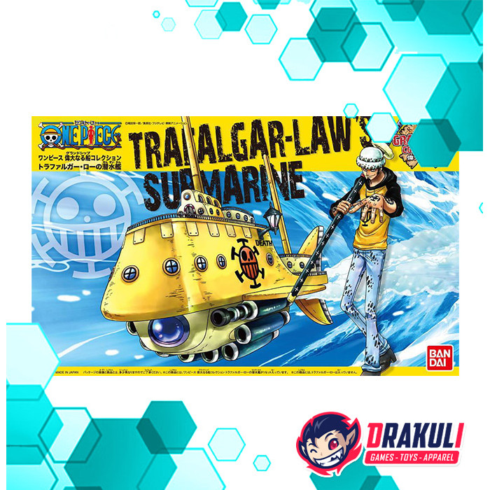 Drakuli Hobbies BANDAI Plamo Grand Ship Collection - Trafalgar Law Submarine