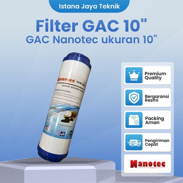 Filter GAC 10" Filter Air Nanotec OCB GAC Nanotec 10" RO