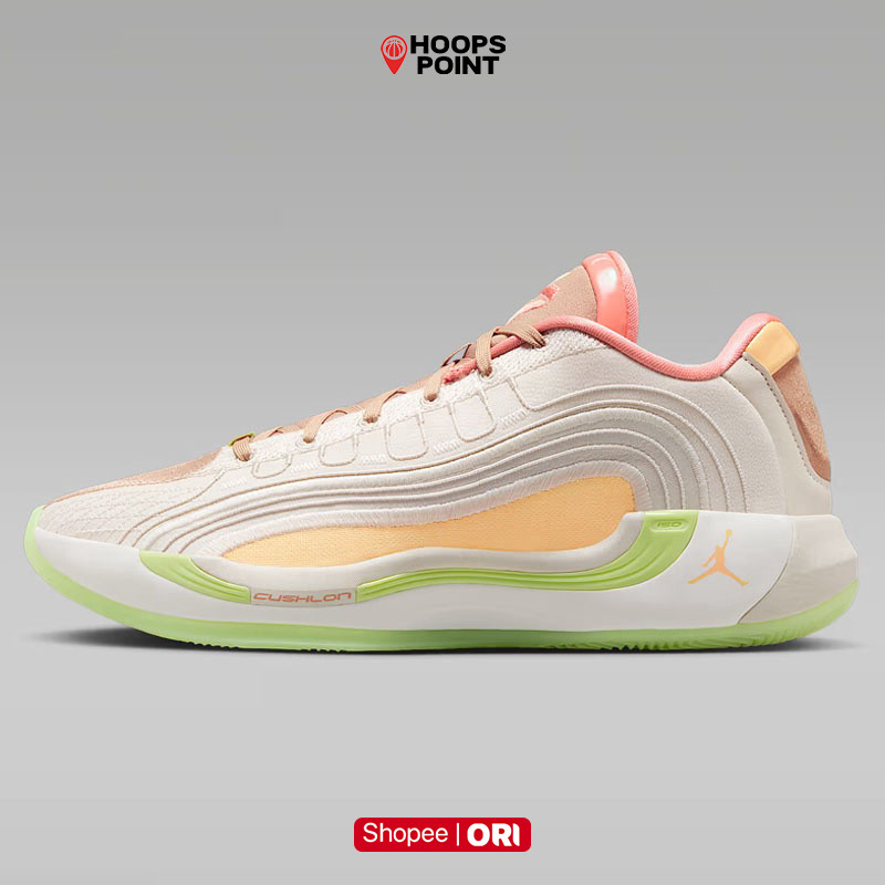 HOOPS POINT Sepatu Basket Air Jordan Luka 4 Pf Tangerine Tint Original Io0198-100
