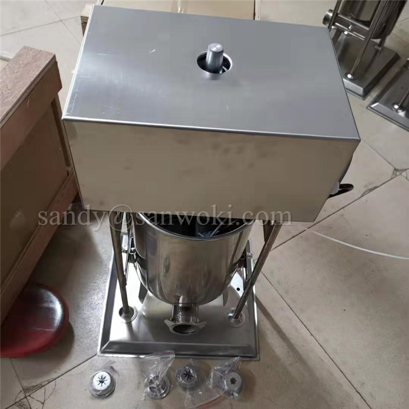 12L Churros maker machine sausage stuffer filler machine Electric automatic spanish churros maker ma