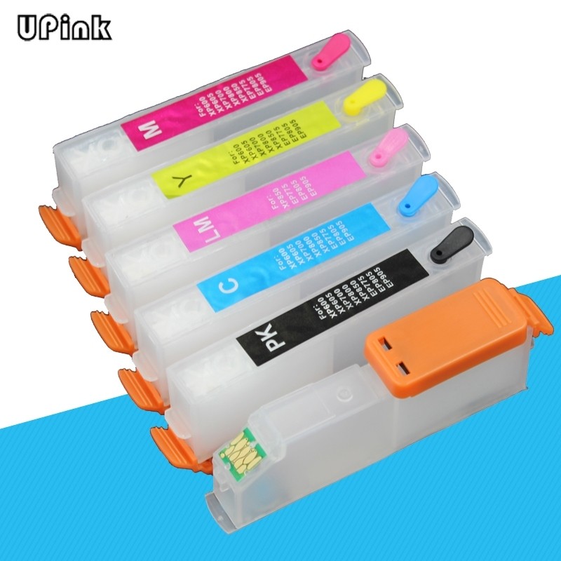 24 24XL 277 refillable ink cartridges for Epson XP-750 XP-760 XP-850 XP-860 XP-950 xp-960 XP-55 xp-9