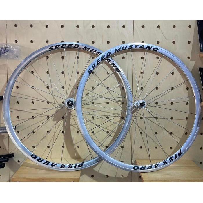 Wheelset pizz aero speed mustang fixie sepasang