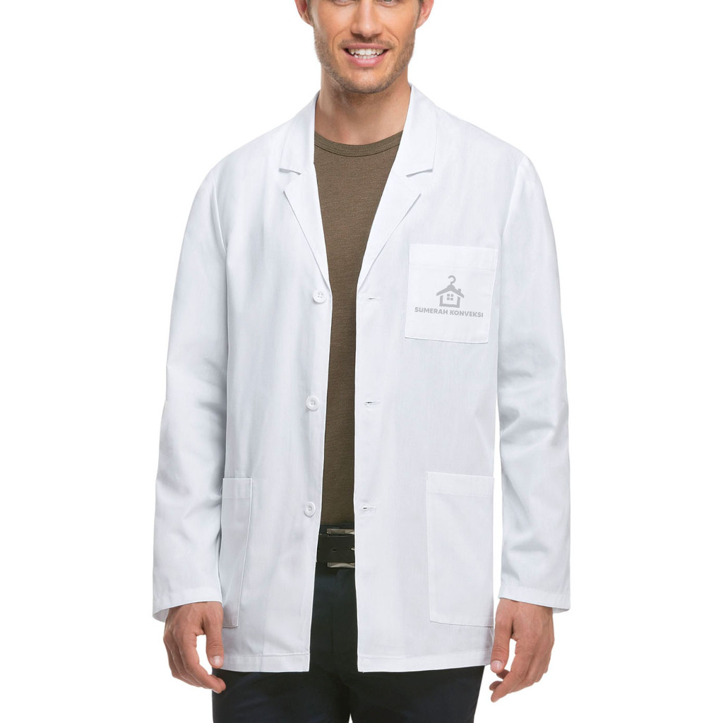 Jas Lab / Jas Dokter / Jas Koas / Jas Praktek / Jas Perawat Amerika Drill Rusl Wear