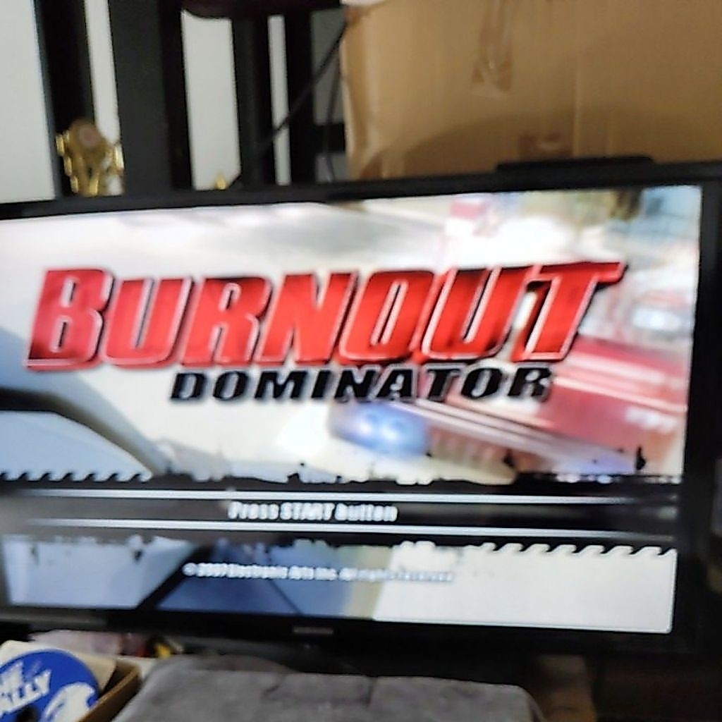 Kaset Cd Ps2 Original BurnOut 4 Dvd Game