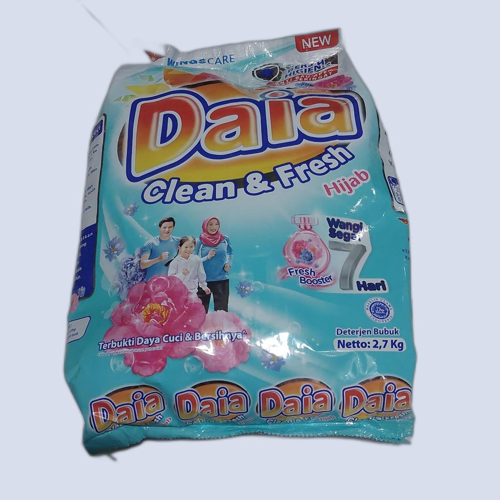Deterjen Bubuk Daia 2.7 kg