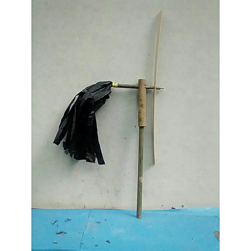 KOLECER/kincir angin bambu .