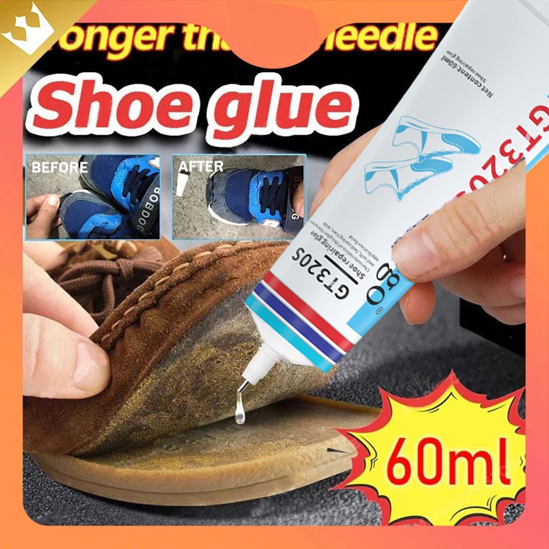 [IMPORT] Lem Sepatu Transparan Tahan Air 60ML Serbaguna Hanjiao Lem Super Lengket Tanpa Bekas / Lem 
