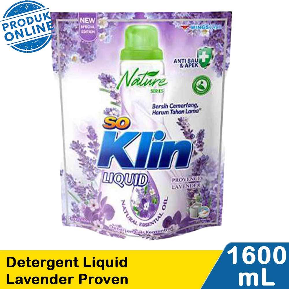 SO KLIN DETERGENT LIQUID LAVENDER PROVEN 1600mL