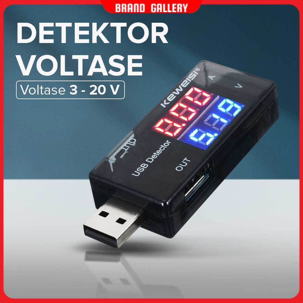 USB Charger Power Current Voltage Tester Detector 3-20V 0-3A - KWS-10VA