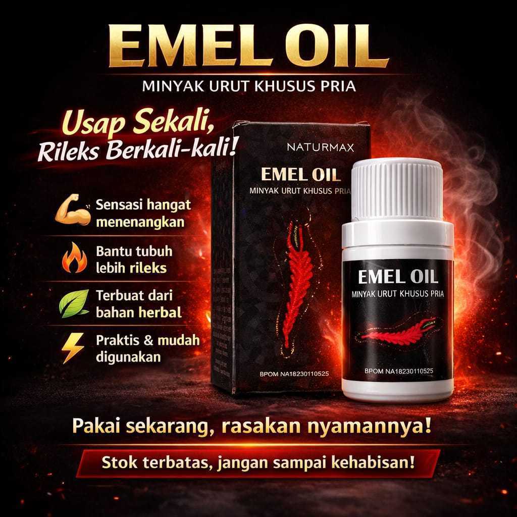 FLASHH SALEE  READY ORIGINAL Rasakan Khasiatnya Vitalitamart ~   Minyak Lintah Papua EMEL OIL Asli O