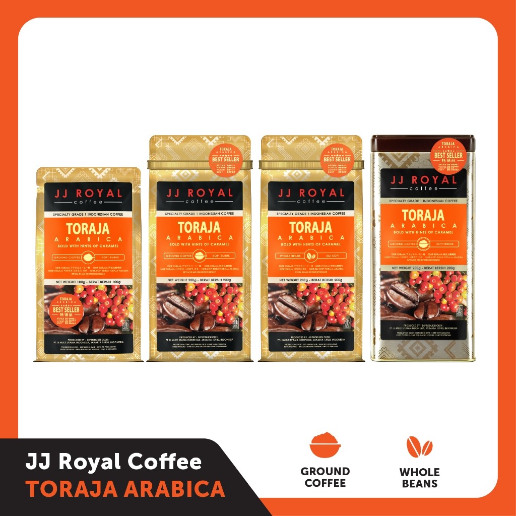 TERLARIS JJ Royal Coffee Toraja Arabica