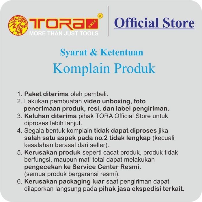 Tora Roda Nilon Orange 5 Inch Mati