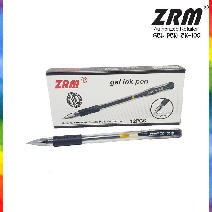 Goodseller- ZRM ZK-100 Gel Pen / Pulpen / Pena 0.5mm