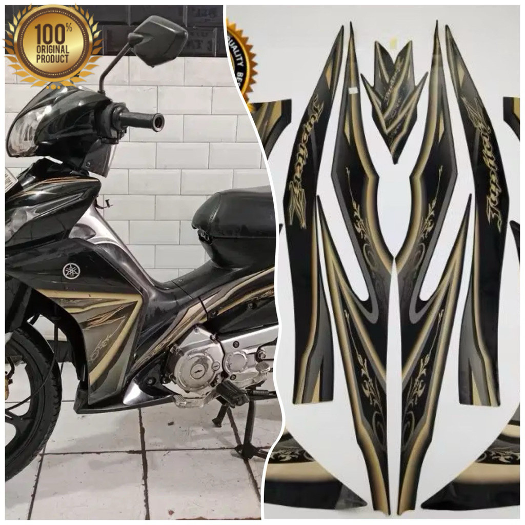 (ORI) STIKER STRIPING MOTOR JUPITER Z ROBOT 2010 gread original
