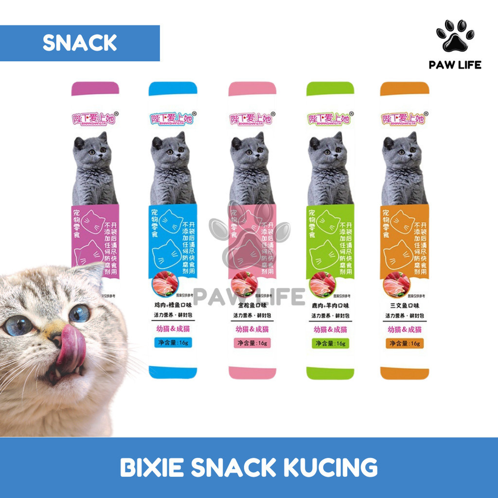 PL Bixia Snack Kucing Creamy Treats