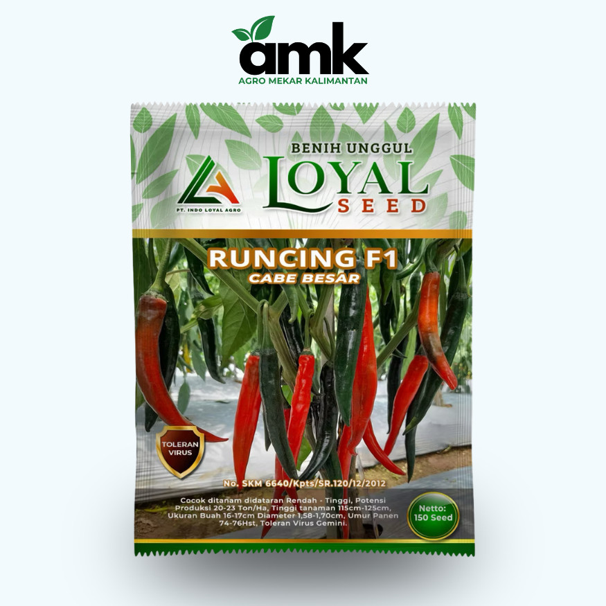 Cap Loyal Seed - Benih Cabe Besar Unggul Runcing 10 Gram