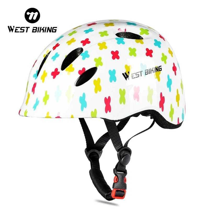 Foto Helm Sepeda Anak West Biking Kids half face ultralight Kid Helmet Pushbike S & XS