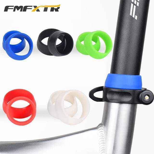 Foto Karet pelindung tiang seatpost dust cover ring rubber silicone 25.4 27.2 30.9 31.6 Seat post