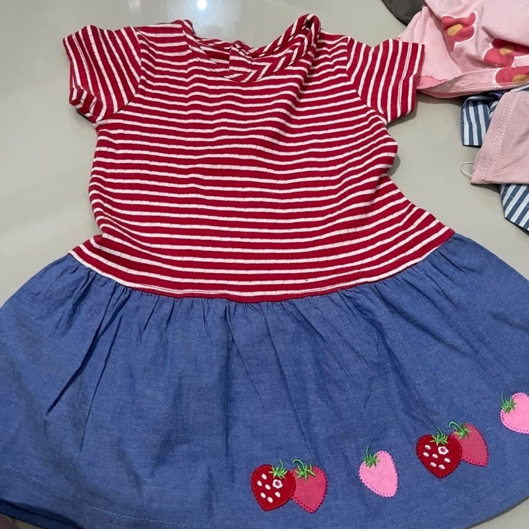 Dress anak PL merah putih