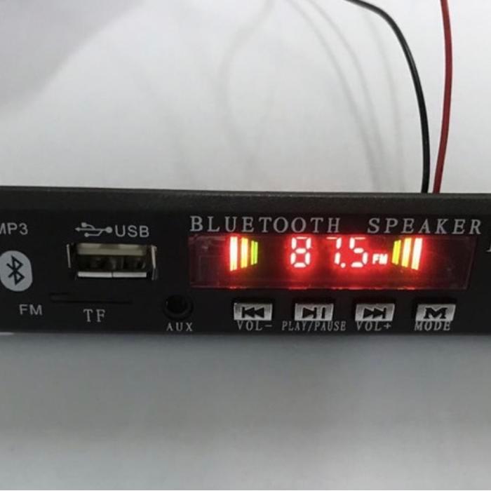 Kit Module MP 3 Player Panjang 12V + Bluetooth