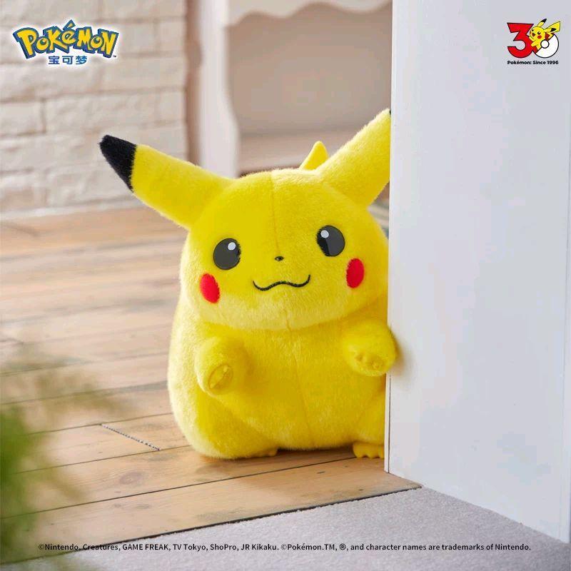 ORIGINAL Takara Tomy Classic Fat Pikachu Original Design Chonkachu 30th Pokemon Anniversary Plush To