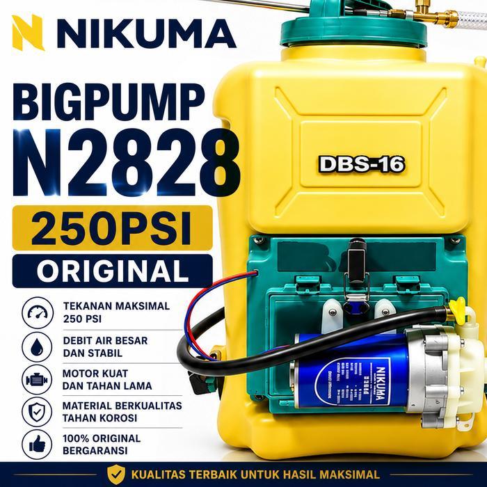 NIKUMA BIG PUMP N2828 - MAKS 250 PSI 10 LPM 110 WATT ORIGINAL