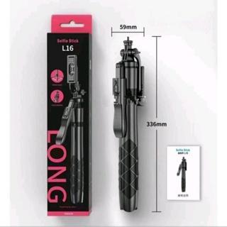 TNW P180 Tripod Tongsis HP Bluetooth 180CM Selfie Stick Remote Kamera - TNW L16 153CM