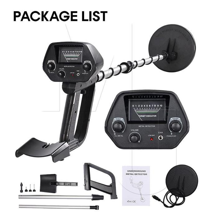 Logam Koin Mettal Detektor Md4030 Dalam Tanah Detektor Logam Alat Penambang Emas Metal Detector 2 Ba
