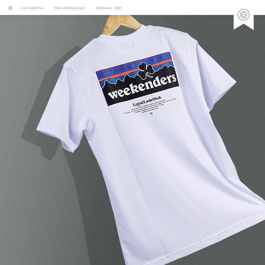 LOYAL LADS CLUB | Tshirt - Weekenders (White)