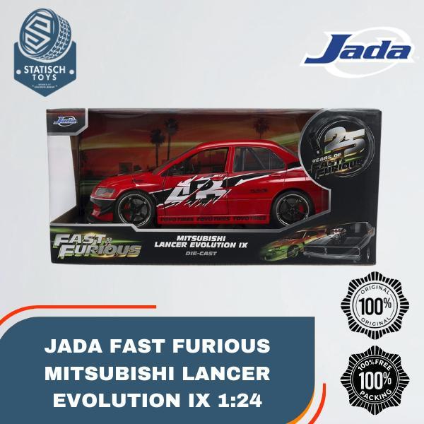 Jada Fast Furious Mitsubishi Lancer Evolution IX Red Skala 24