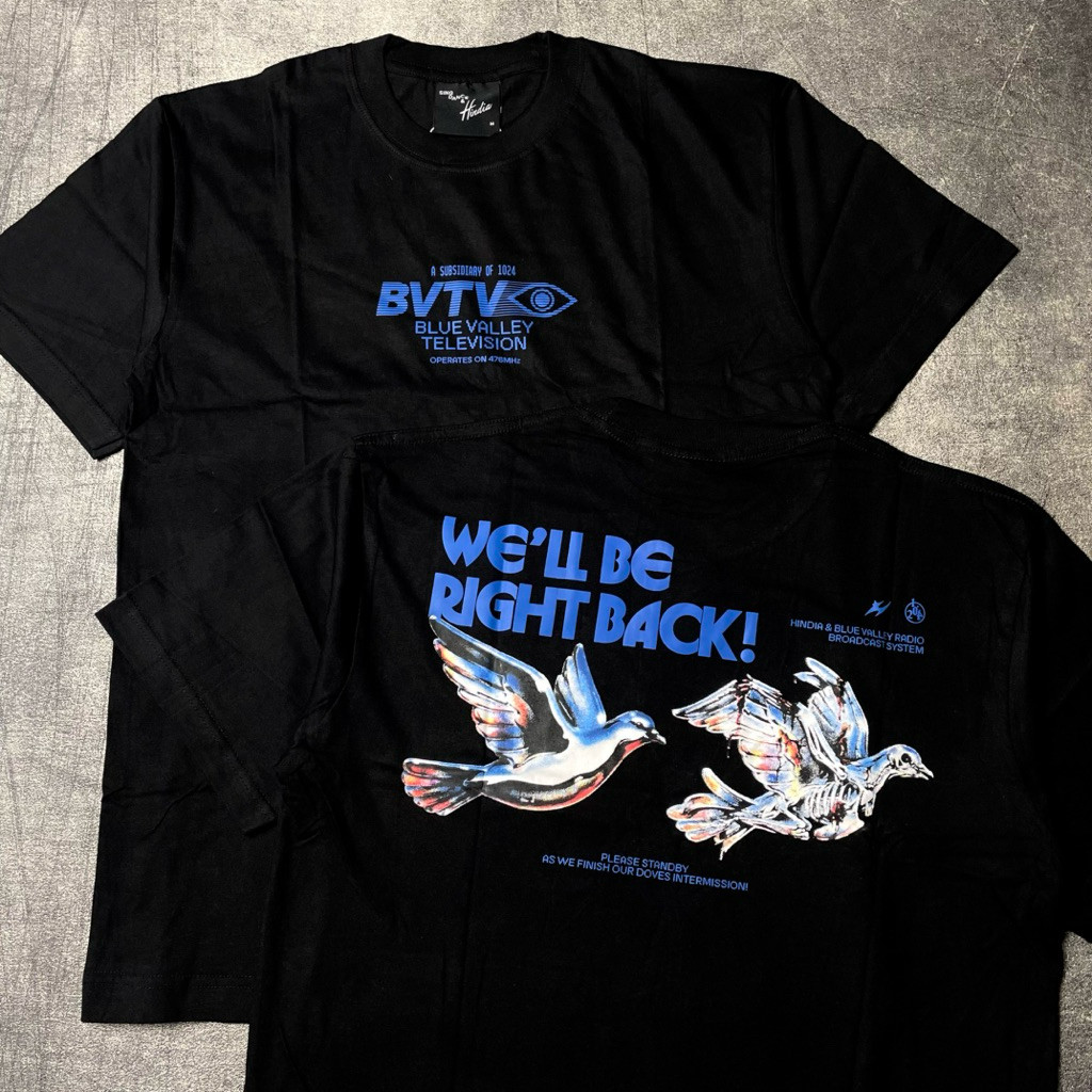 Tshirt HINDIA - BLUE VALLEY TELEVISION Official Merchandise