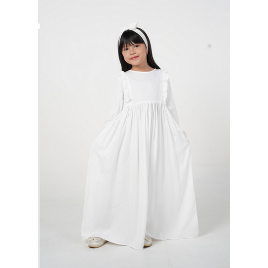 Al Fath - Gamis Anak Katun Rayon Polos Livia