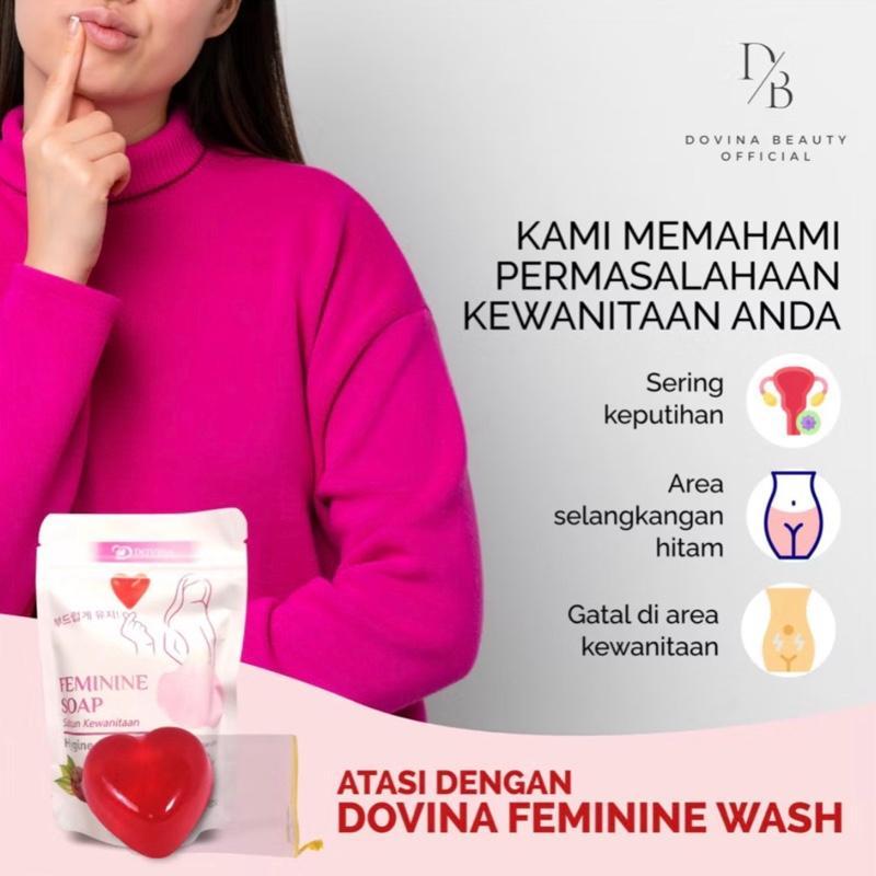 Dovina Feminine Soap (Sabun Kewanitaan Dovina)