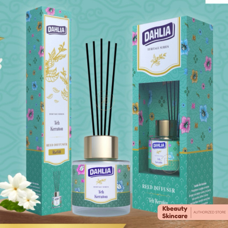 Dahlia Reed Diffuser Teh Keraton / refill