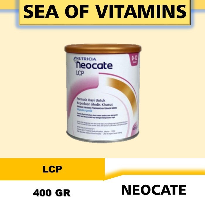 Neocate LCP 400 Gram/ Nutricia Neocate LCP 400 GR