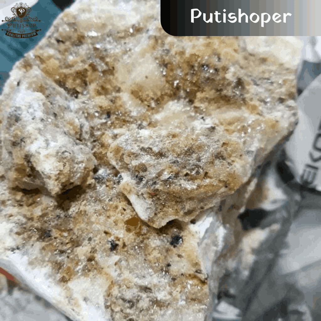 Indah Menyan Kemenyan Kristal Putih ( Grade A ) 250gr