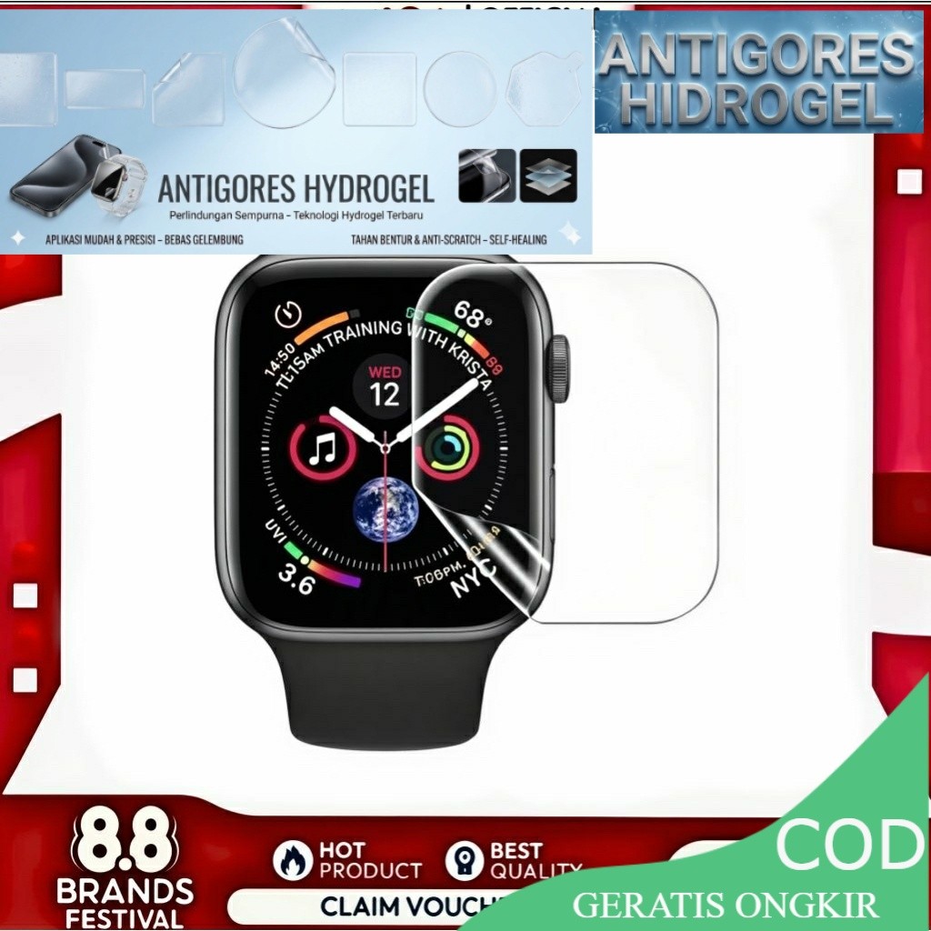 LEEMIX C10 Pro 2.19 AMOLED Fashionable Anti Gores Hydrogel Not Tempered Glass Android Ios Smartwatch