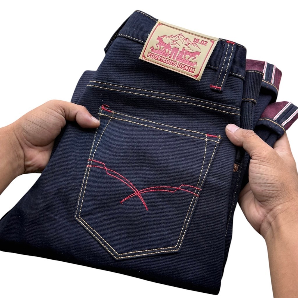 Raw Denim Selvedge 18 Oz